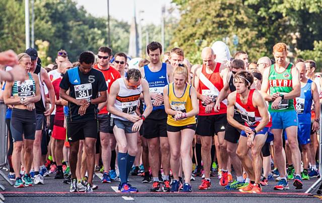 The annual event usually attracts over 1,300 runners from across the north of England 