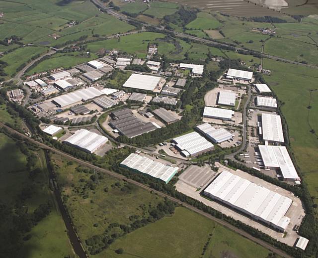 Stakehill Industrial Estate in Middleton