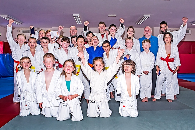 Rochdale Judo Club grading examination