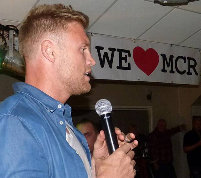 Andrew Freddie Flintoff at the From Norden With Love event