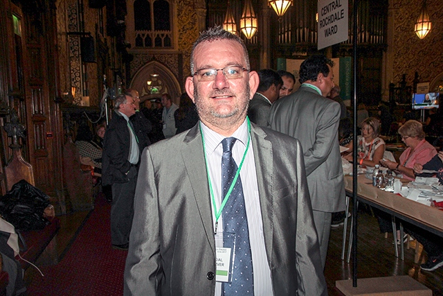 Andy Littlewood, pictured at the 2017 MP election