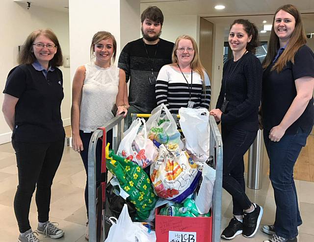 Girlguiding brings bags of comfort for those in need