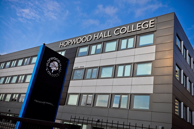 Hopwood Hall college has been nominated for a Association of Colleges’ Beacon Award