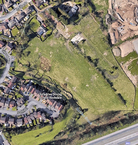 A planning application regarding 58 houses on the former Dean Farm, Badger Lane, Balderstone has been approved