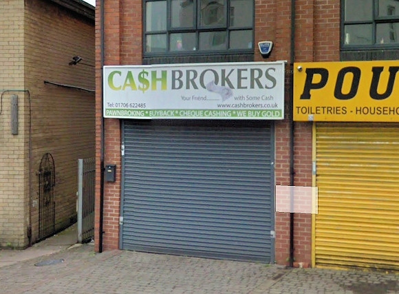 Cashbrokers on Bridge Street, Heywood