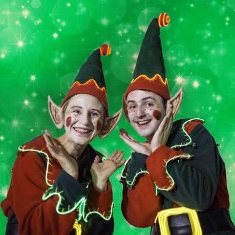 You’ll come face to face with a cheeky pair of elves who need your help to find Father Christmas
