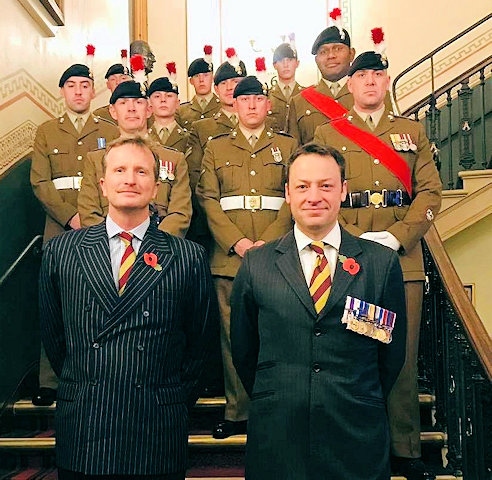 Royal Regiment of Fusiliers Guard at the Royal Albert Hall - Remembrance 100