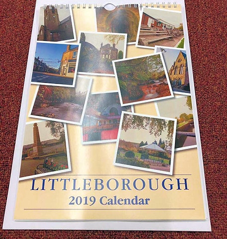 Reuse Littleborough fundraising calendars on sale