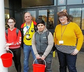Kingsway Park students and staff dress up for Children in Need