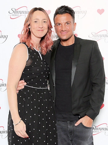 Lisa Elsworth with Peter Andre