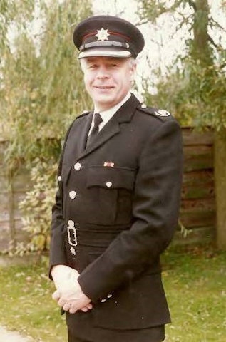 Peter Malcolm, when he was a Fire Service Officer