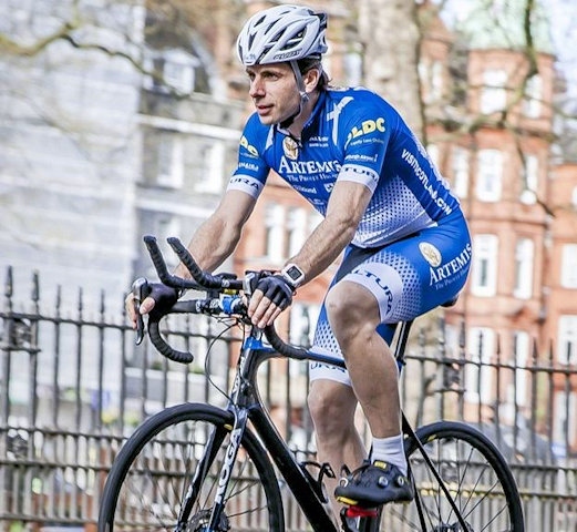 Cyclist Mark Beaumont 