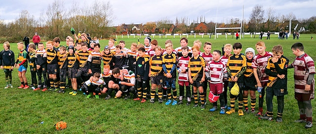 Rochdale RUFC U11, Leigh, West Park and a combined Crewe/Nantwich team