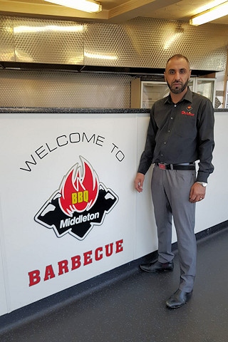 Barbecue owner Tahir Zahir