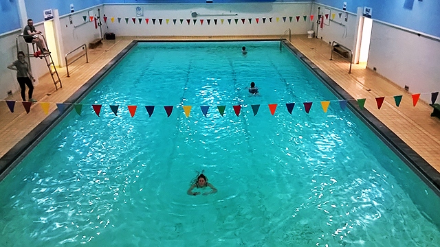 The swinning pool at Castleton Health and Leisure Centre