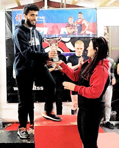 Shariq Haidery crowned North West Junior Powerlifting Champion

