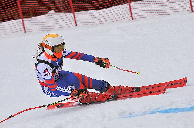 Daisi Daniels, 15, has had a phenomenal skiing season