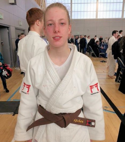 Isobel Kitchen, Rochdale Judo Club won three bronze medals