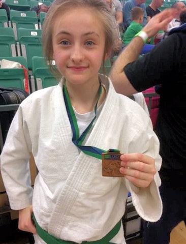 Jade Reardon, Rochdale Judo Club, won bronze 