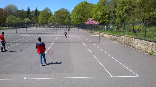 Springfield Park tennis courts