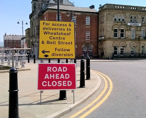 To hold Rochdale Food and Drink Festival 2020, The Esplanade will be closed to vehicles from 12noon, Friday 3 April - 10pm, Saturday 4 April