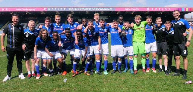 Youth Team secure the North West EFL Youth Alliance League title 