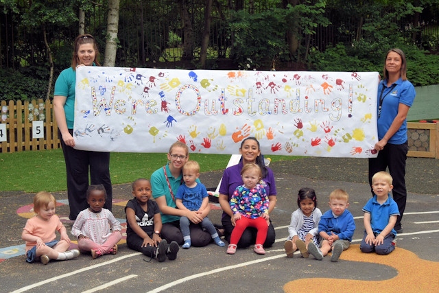 Fisherfield Childcare was graded Outstanding by Ofsted inspectors