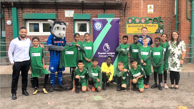 Greenbank Primary School is one school taking part in the Premier League Primary Stars programme 
