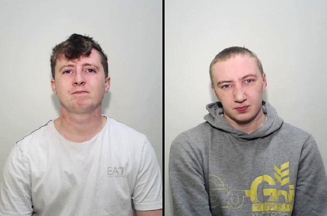 Niall (left) and Dominic (right) Leach, of Middleton were both jailed for 12 months