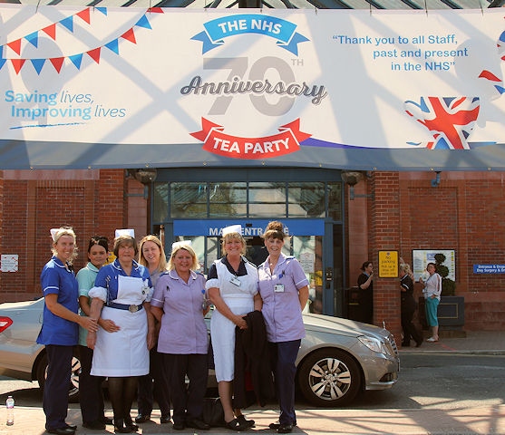 Rochdale Infirmary celebrate 70 years of the NHS