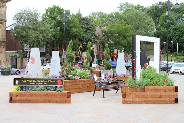 Rochdale Memorial Pop-up Garden was awarded Best Feature in a Public Place