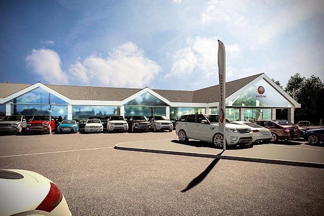 How the new cartime new showroom site in Rochdale could look
