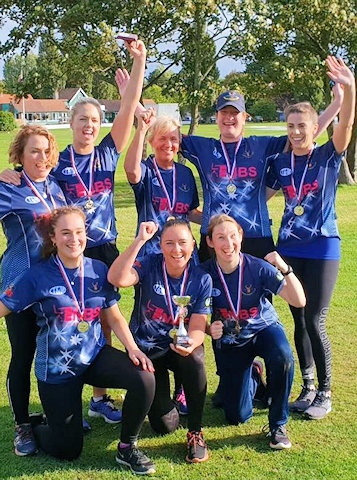 Norden Cricket Club Ladies first winners of Lancashire Softball League trophy