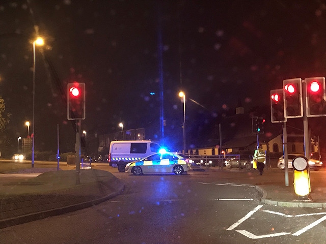Two cars collided at the junction