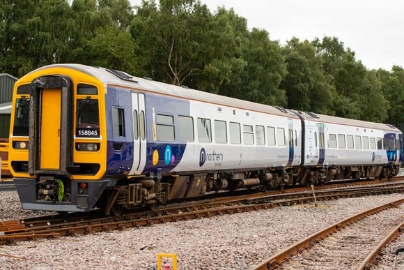 Northern unveils first digital train