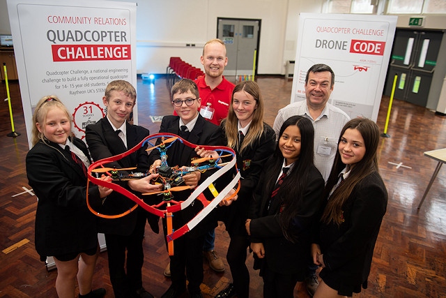 Following a close fought contest, one of the three teams from Cardinal Langley High School was crowned winner