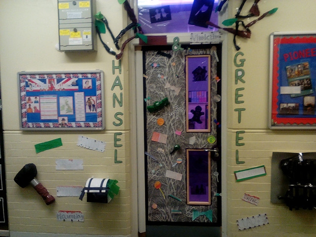 The children also decorated their classroom doors as part of the theme