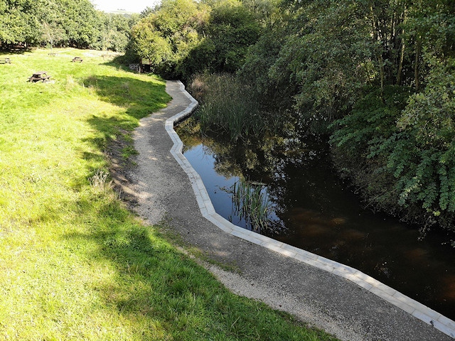 Ealees Pond, part of Hollingworth Lake Country Park in Littleborough, has been restored 