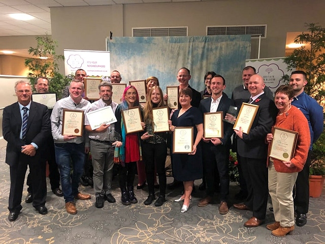 Rochdale In Bloom with their awards