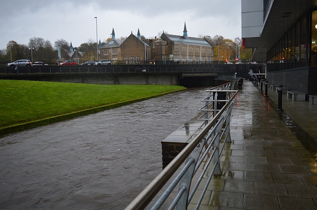 River Roch, as seen from the Sixth Form