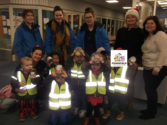 Fisherfield Childcare at the Middleton Foodbank