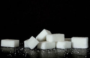 51% of more than 500 food and drink products which use cartoons characters on their packaging are unnecessarily high in sugar, fat, saturated fat, and/or salt. Pictured: Sugar cubes