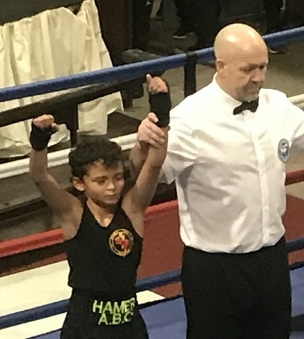 11-year-old Austin Heneghan wins against Marcus Burrows 
