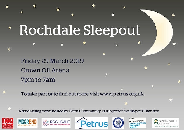 Petrus Community’s annual charity sleepout on Friday 29 March