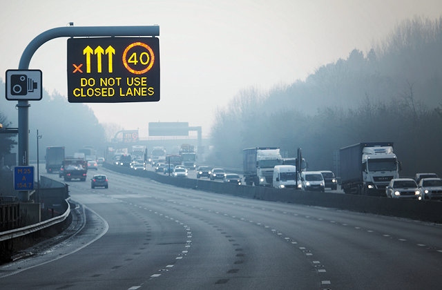One in 10 drivers ignoring red X signs on region’s motorways