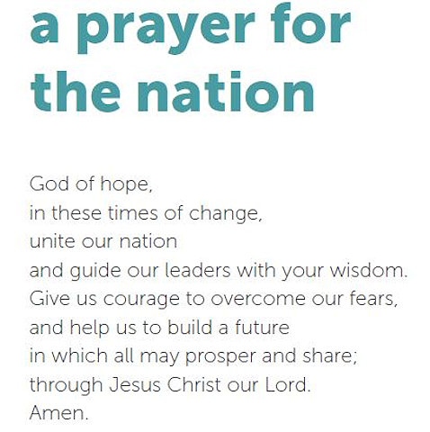 Churches join in with five days of national prayer for unity as the deadline for Brexit approaches