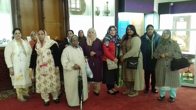 Ladies from CWTC wellbeing café visit the British Muslim Heritage Centre 