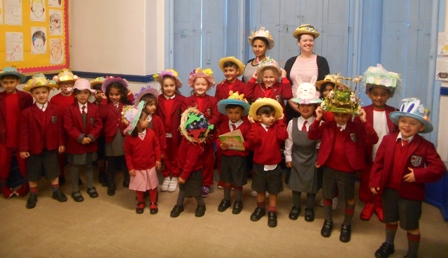 Beech House School annual Easter Bonnet competition