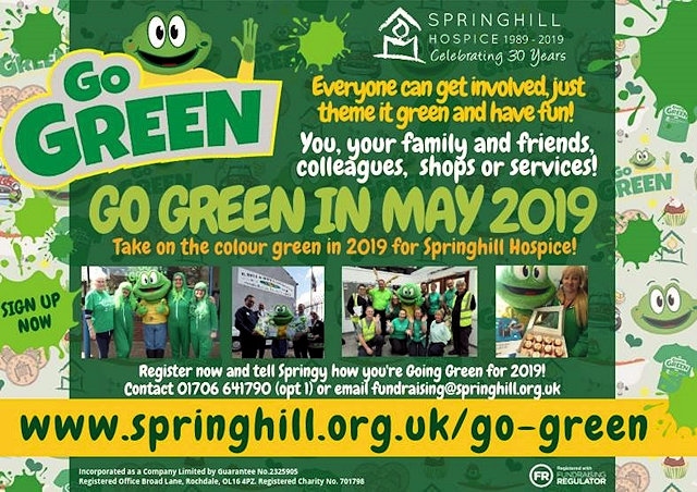 It's Springhill’s 30th anniversary year, and their Go Green campaign will take place over 30 days in May