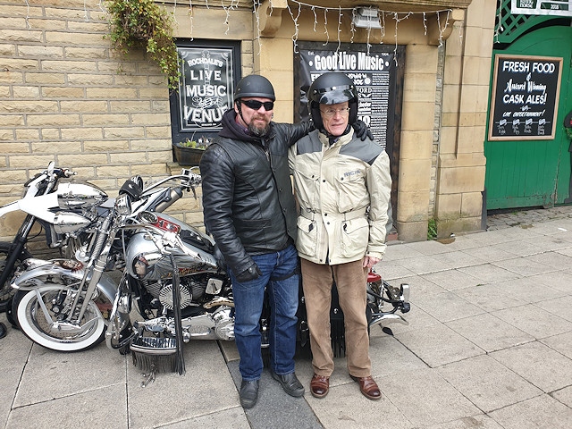 Scores of bikers from across Greater Manchester turned out for John